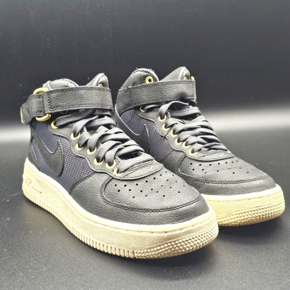 Nike Air Force 1 Mid LV8 GS 'Anthracite' - Picture 3 of 9